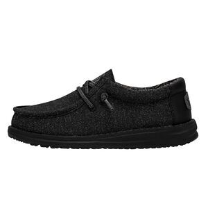 HEYDUDE Girl's Kids Wally Youth Basic Black
